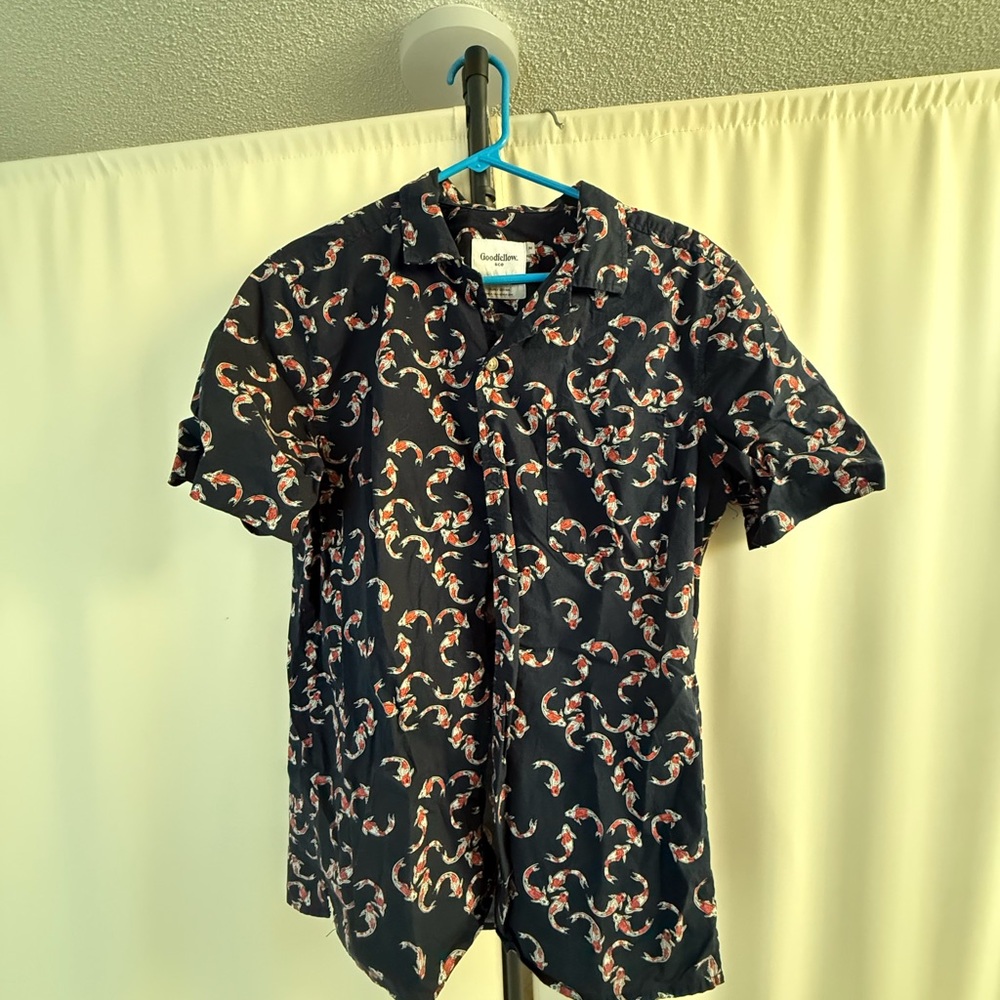 Goodfellow & Co Blue Casual Button Down Shirt